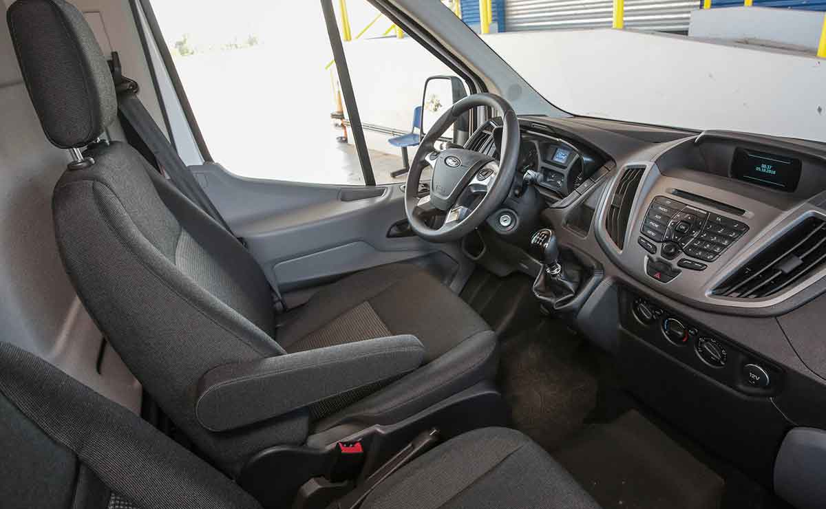 ford transit van test drive 2