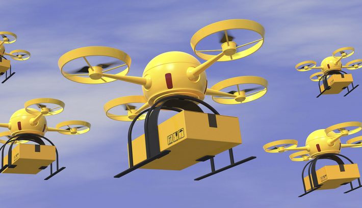 logistica drones