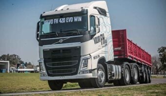 volvo fh 420 test drive