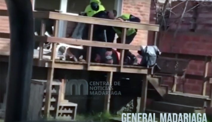 chofer golpeado