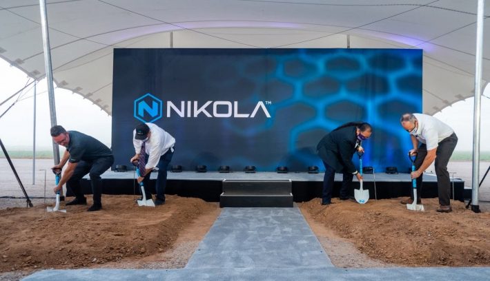 Nikola comenzó a construir su primera fábrica en Estados Unidos