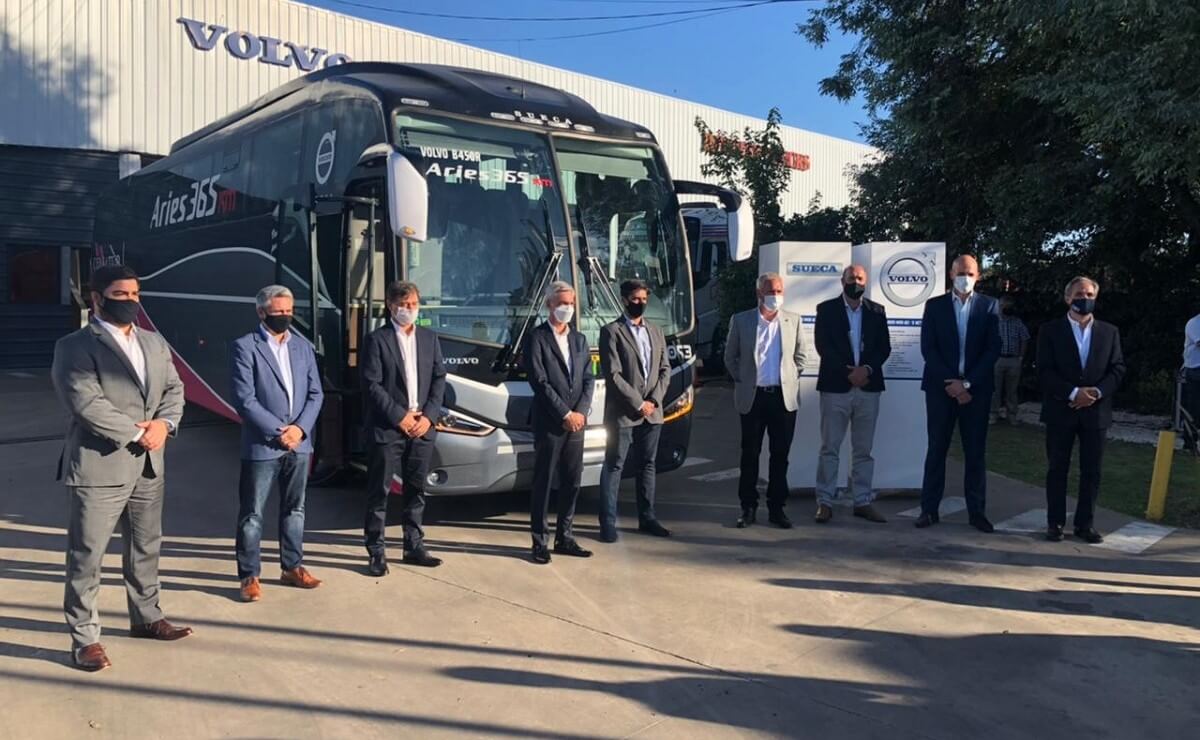 Volvo visita Ministro Transporte