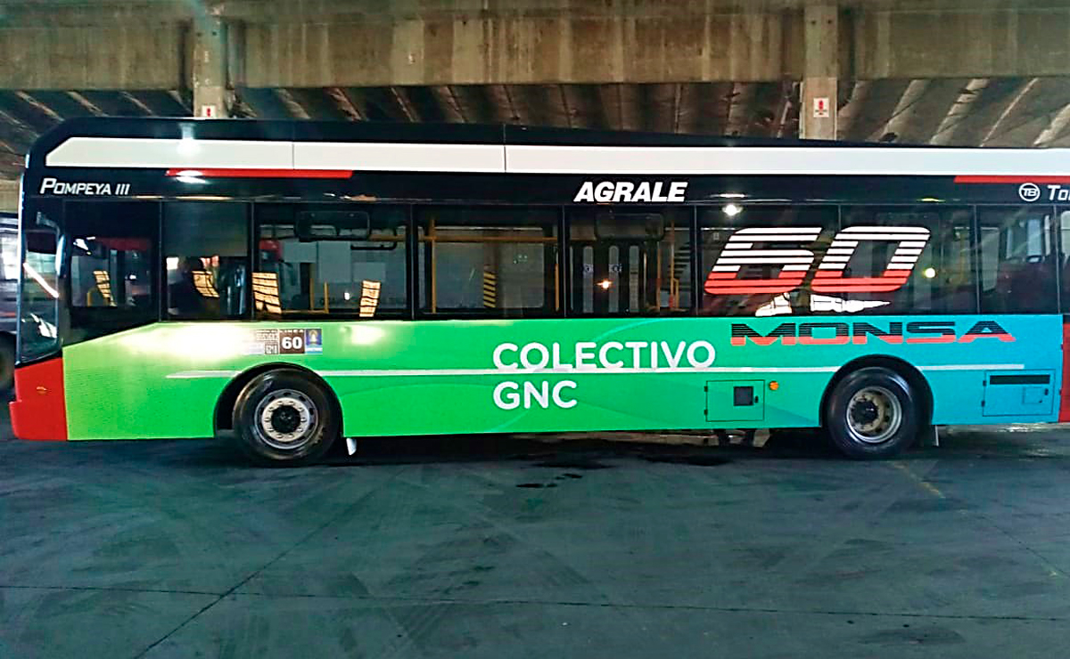 bus GNC linea 60