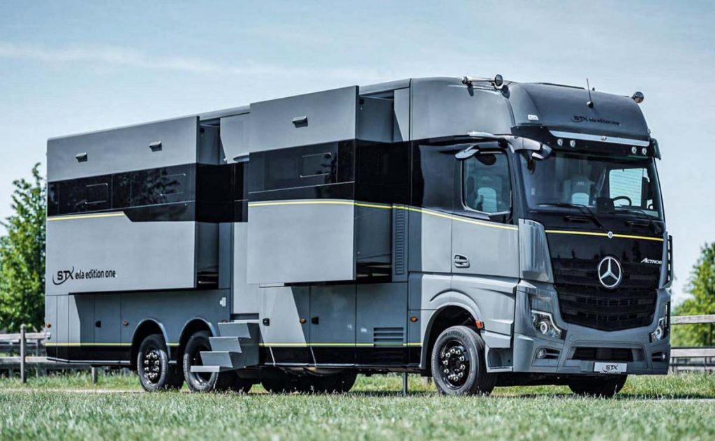 Mercedes Actros Stx El Motorhome Más Lujoso De 2021 Transporte Mundial