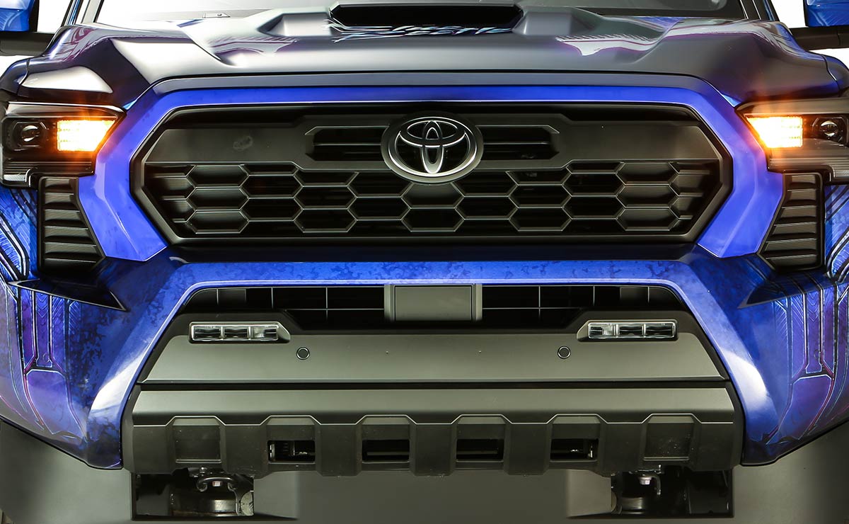 Toyota Tacoma Blue Beetle, a pickup truck designed for DC fans