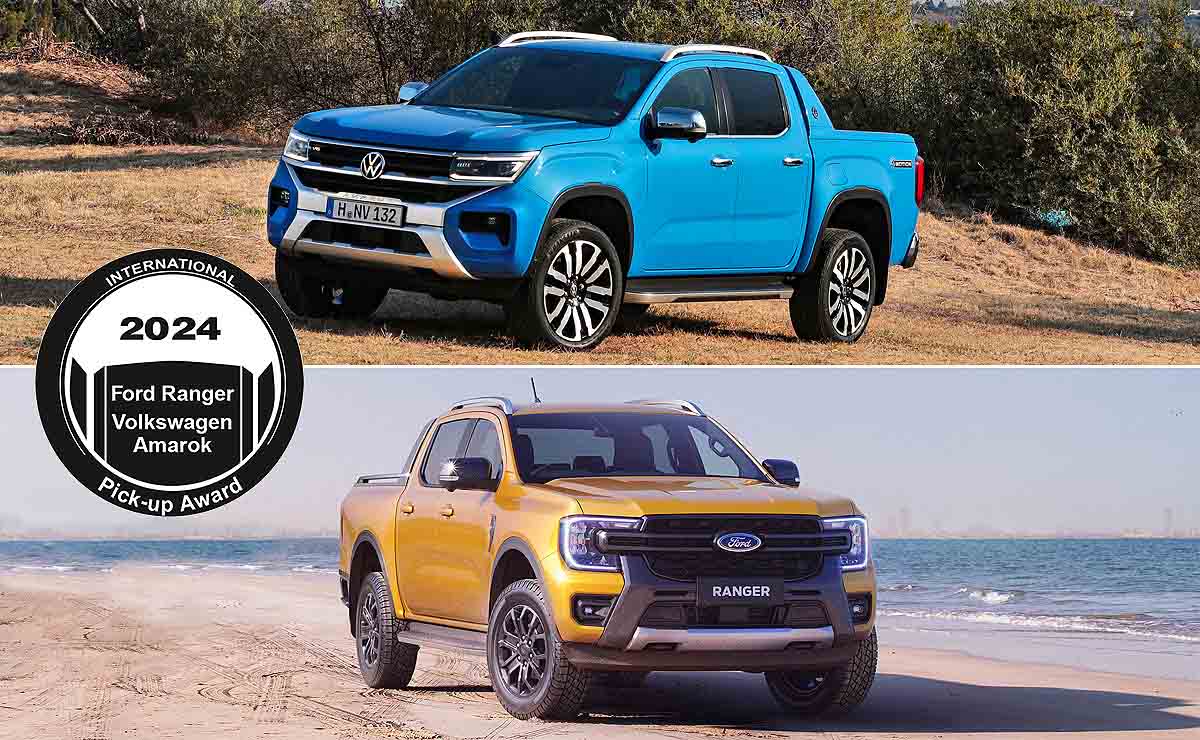 Las nuevas Ford Ranger y Volkswagen Amarok ganan el premio a la “Mejor