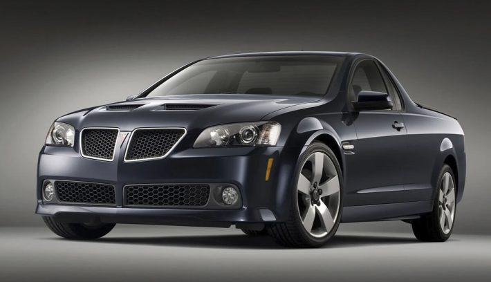 Pontiac G8 ST, la pick up superdeportiva que no prosperó