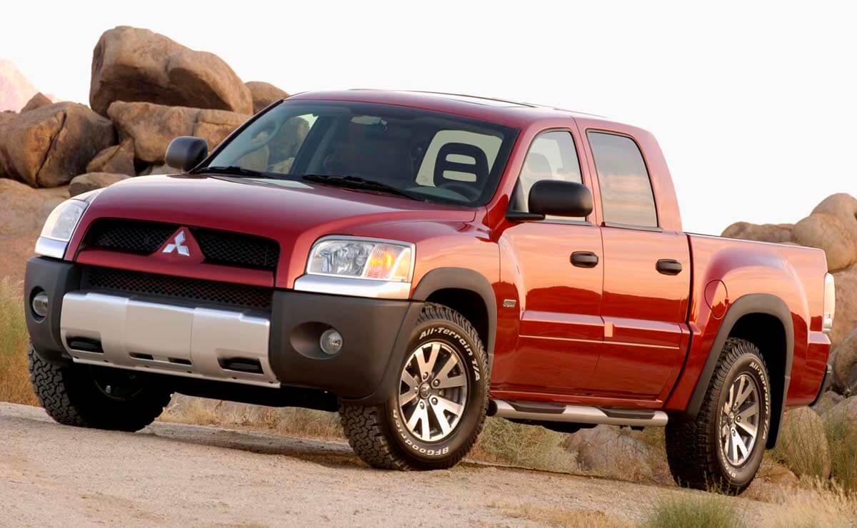 Asi era la Mitsubishi Raider