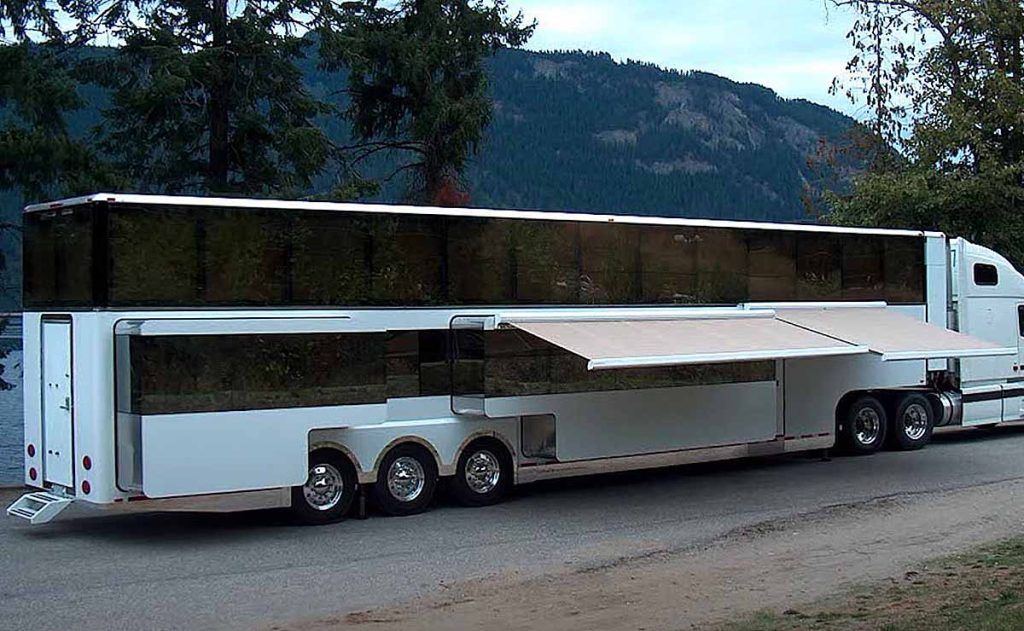 Increíble y lujoso: así es The Heat, el motorhome de dos pisos y 22 ...