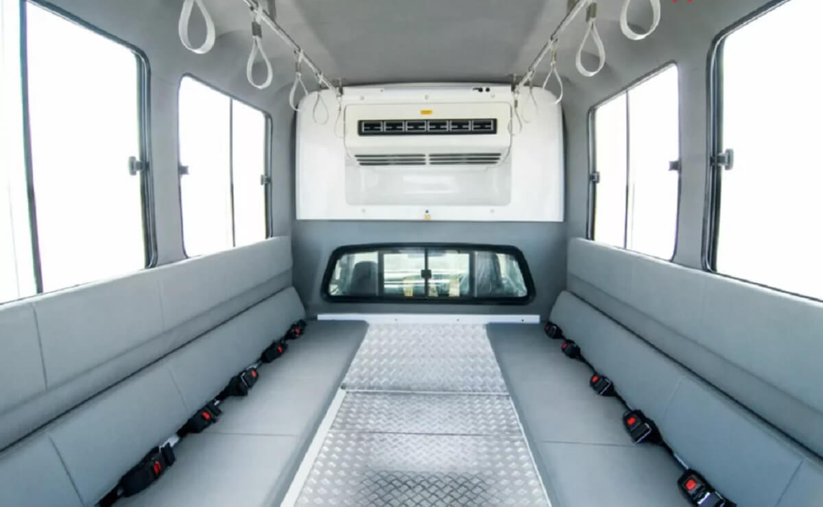 Toyota Hilux Eco Bus interior