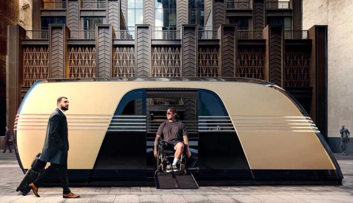 tesla robovan uber del futuro