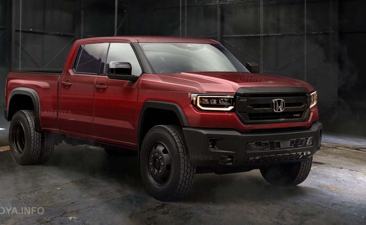 Asi seria la nueva Ridgeline