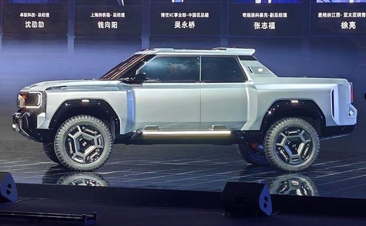Otra marcha china anticipa una nueva pick up: la sorpresa que nadie esperaba 2 Jetour F700