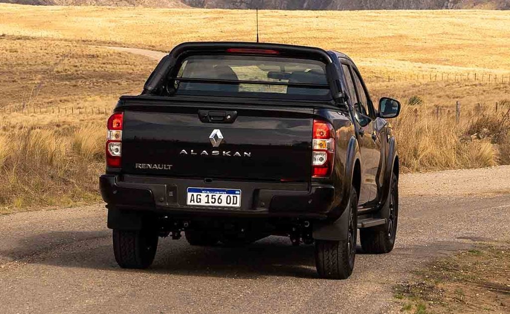 Renault Alaskan parte trasera