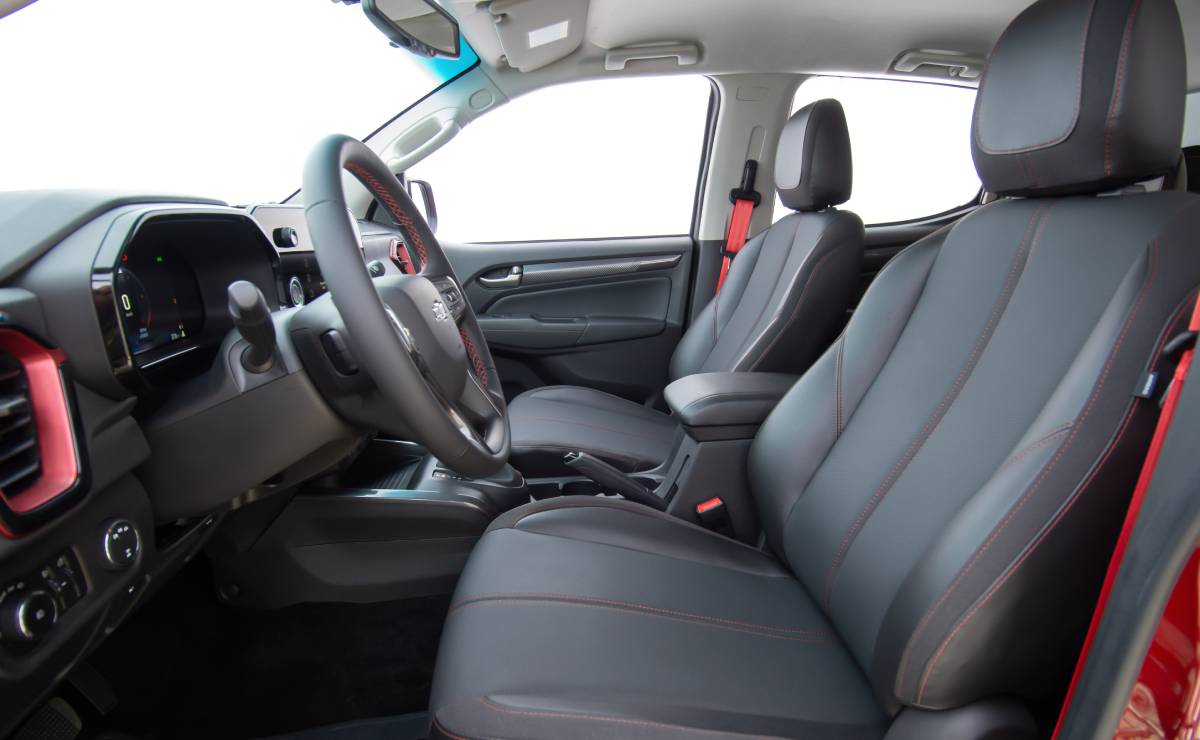 Chevrolet S10 Z71 interior