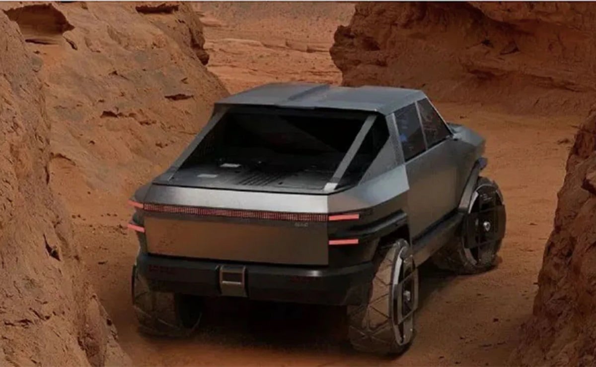 Una marca china se suma a las pick up con una Cybertruck de ADN asiático 2 GAC pick up al estilo Cybertruck