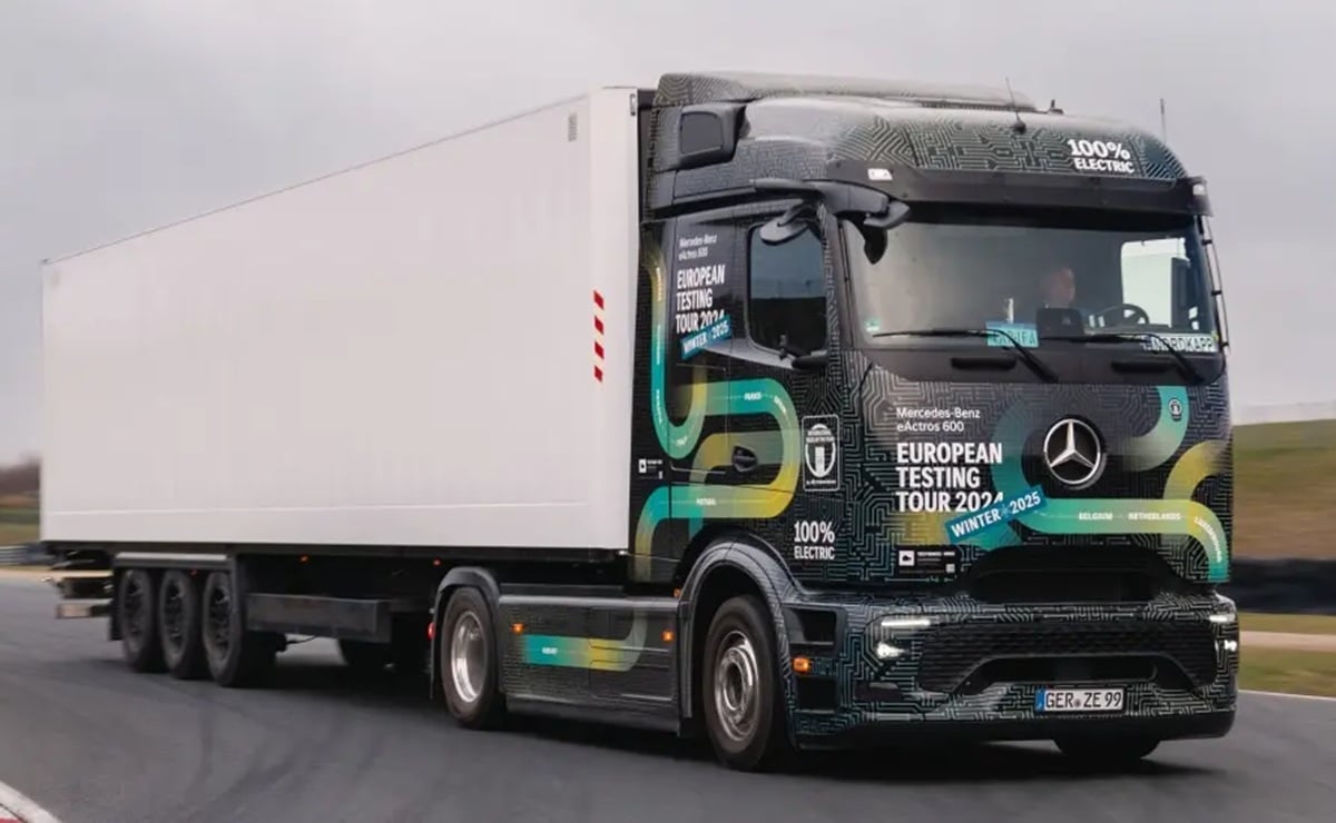 Mercedes Benz eActros 600