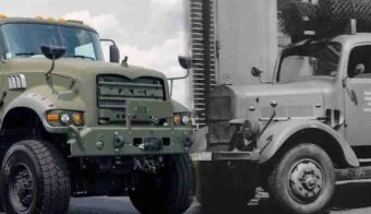 Marcas camiones sobrevivientes a la guerra.
