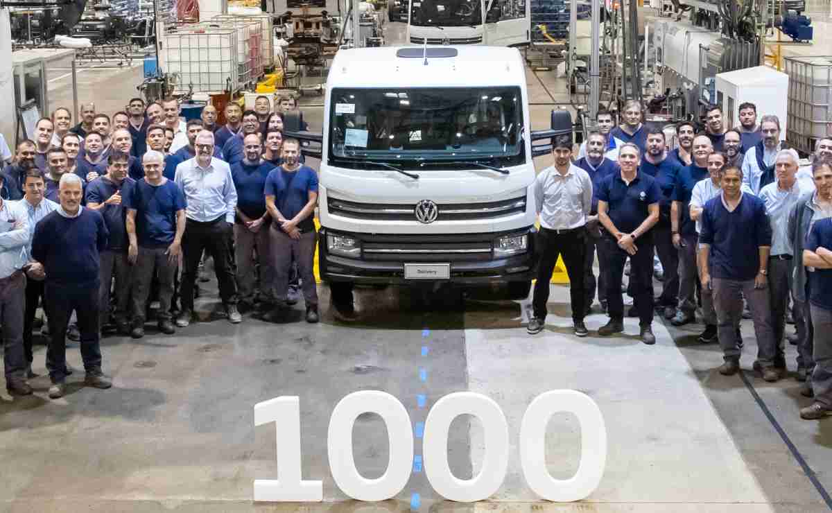Volkswagen unidad 1000 de camiones