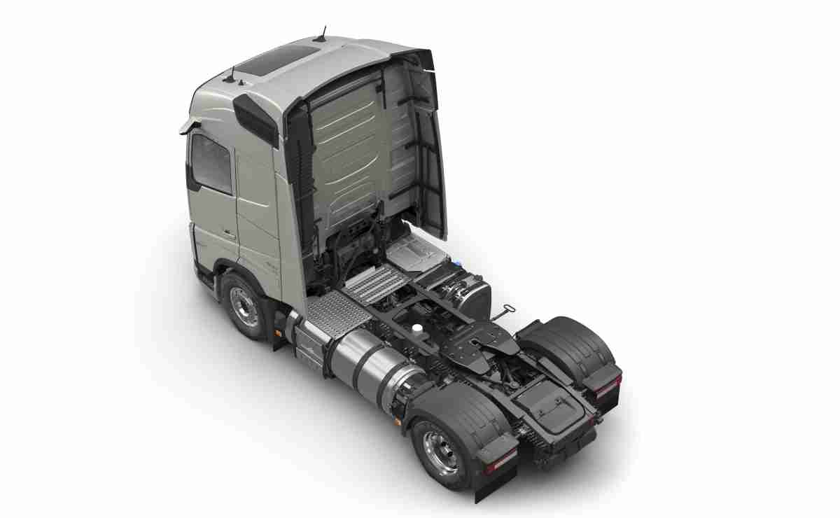 Volvo camión a gas