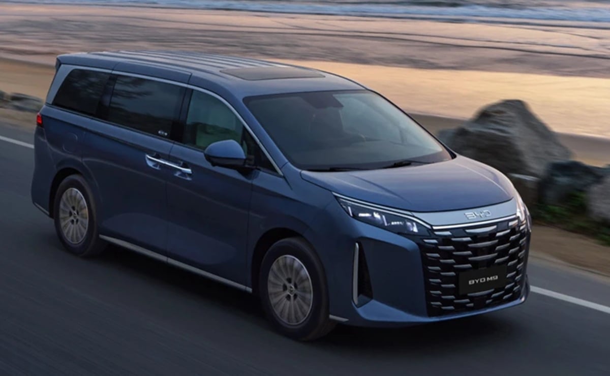 BYD M9 2026 perfil