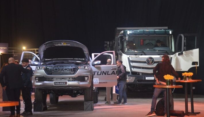 Foton en el stand de COMARCO