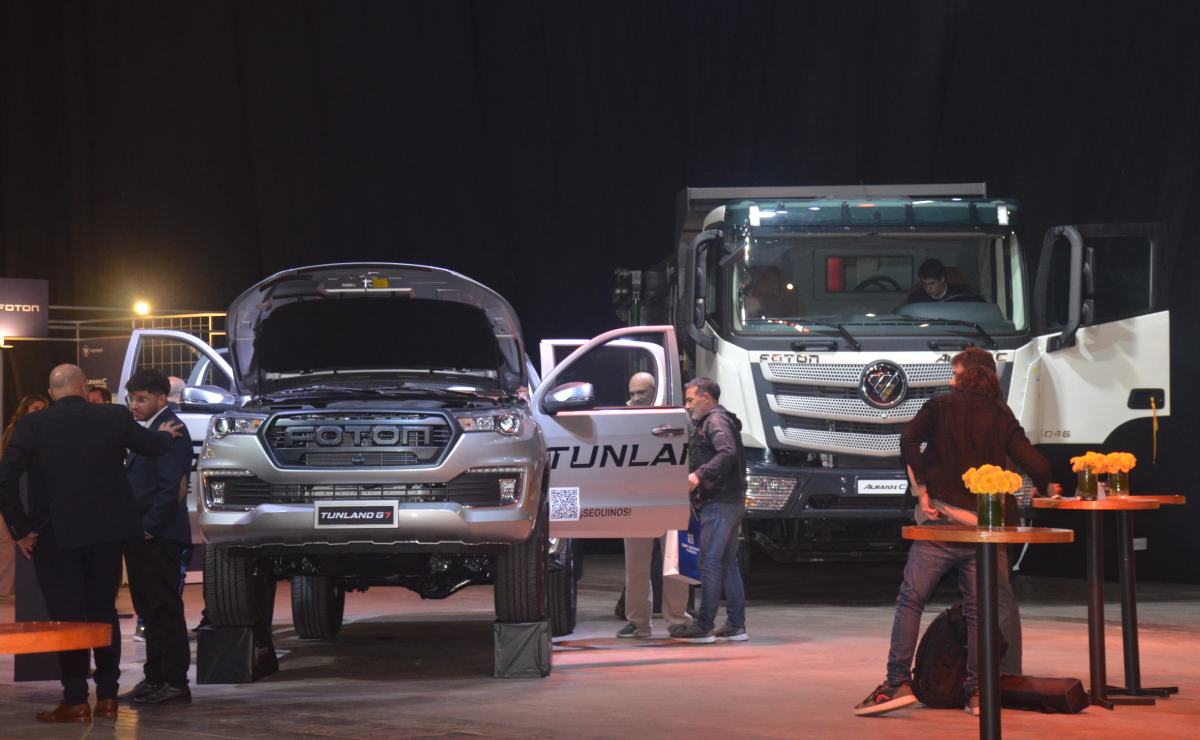 Foton en el stand de COMARCO