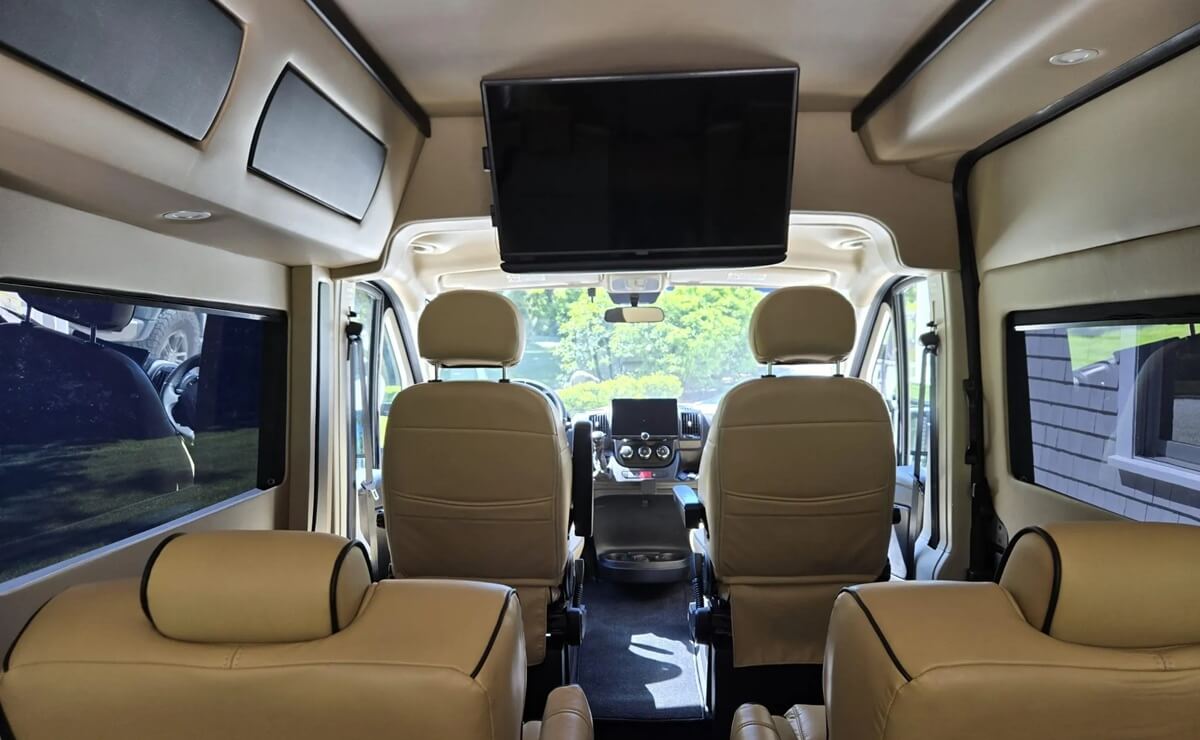 Ram 1500 ProMaster interior