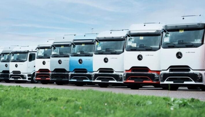 eActros 600, el camión eléctrico de Mercedes