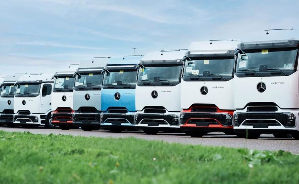 eActros 600, el camión eléctrico de Mercedes