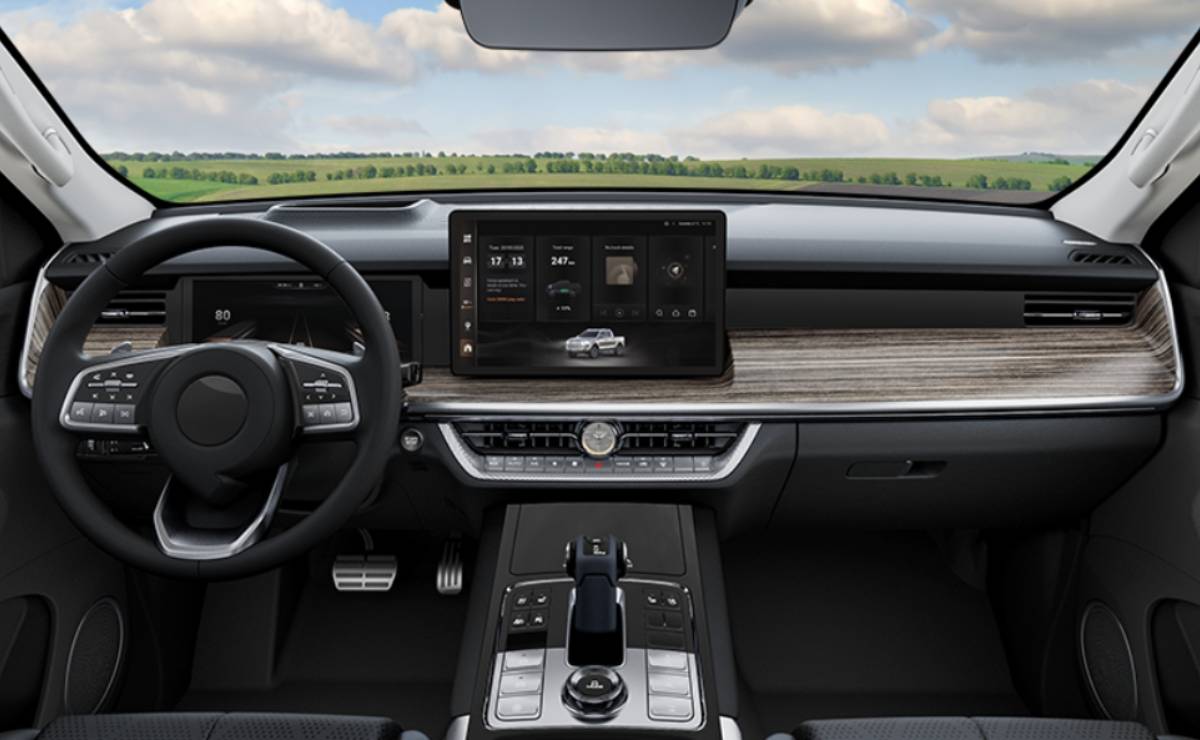 Pick up GWM Poer 500 interior