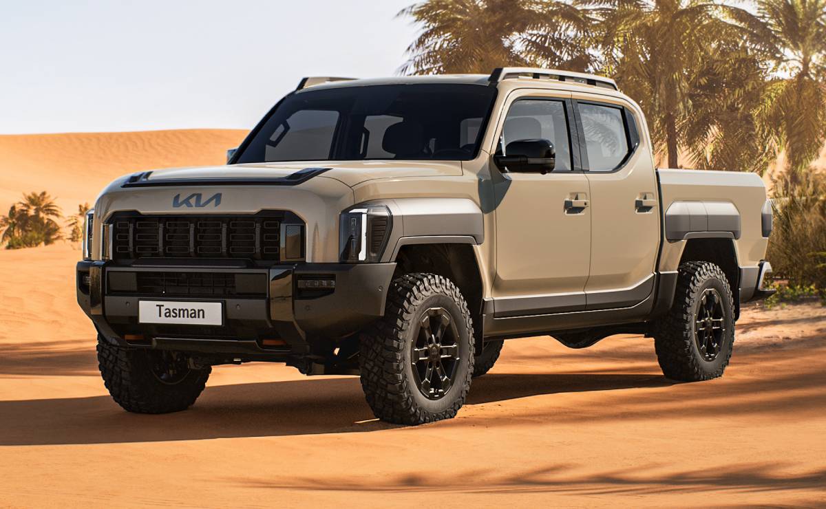 Pick up Kia Tasman frente 2
