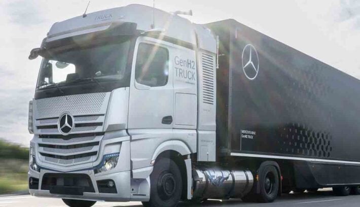 Daimler Trucks hidrogeno