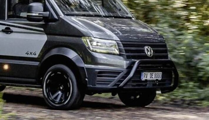 De la Volkswagen Crafter a la aventura total: así es la nueva autocaravana Dethleffs Globebus Performance 4x4 1 TM Globebus Performance 4x4 1