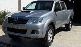 Una Toyota Hilux del año 2015