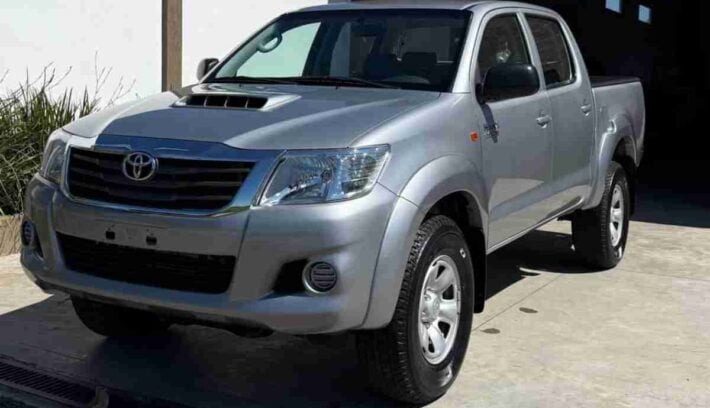 Una Toyota Hilux del año 2015