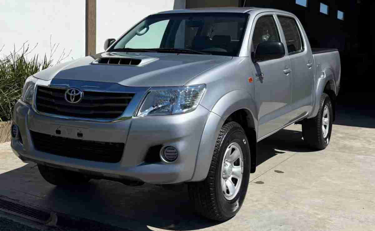 Una Toyota Hilux del año 2015