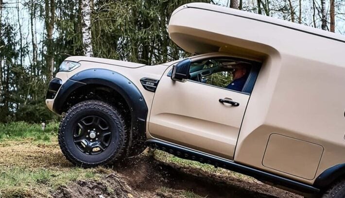 Camper y pick up a la vez: el modelo que se basa en Ford Ranger y rompe el mercado 1 Auriga Explorer, la camper y pick up a la vez