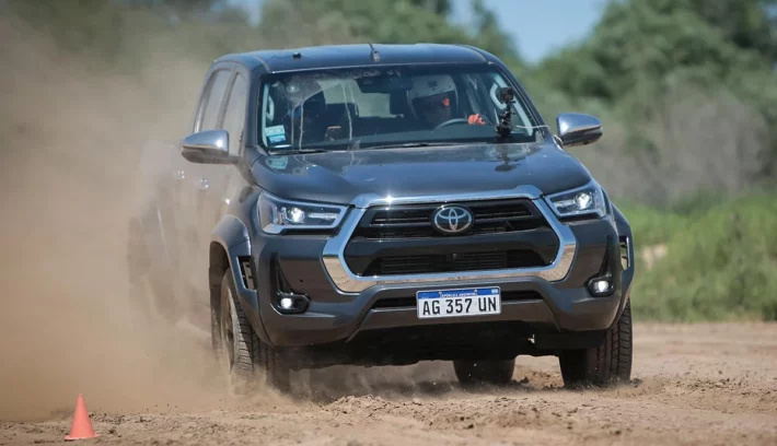 Toyota Hilux pruebas de consumo