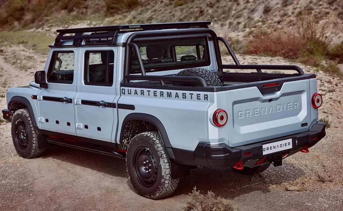 Ineos Grenadier Quartermaster pick up