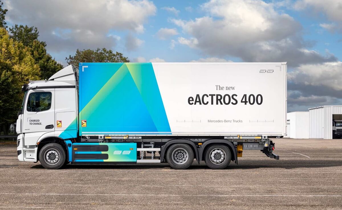 Mercedes eActros, nueva generación de camiones eléctricos