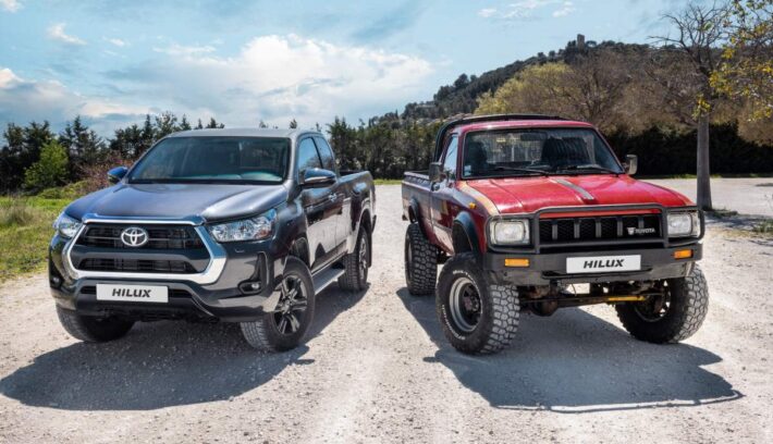 Toyota y un antes y después con la Hilux, la pick up mediana