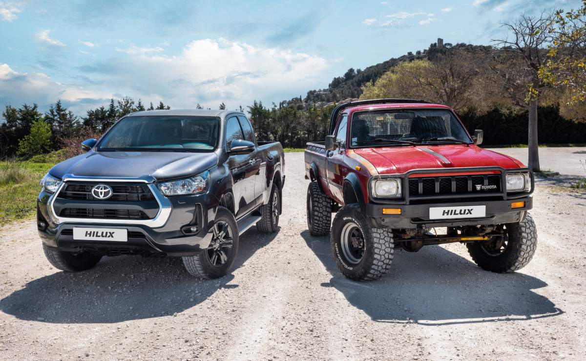 La evolución de la Toyota Hilux: el antes y después de la pick up más vendida 1 Toyota y un antes y después con la Hilux, la pick up mediana