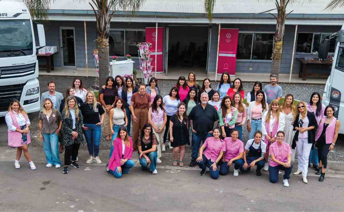 Volkswagen camiones octubre rosa 2