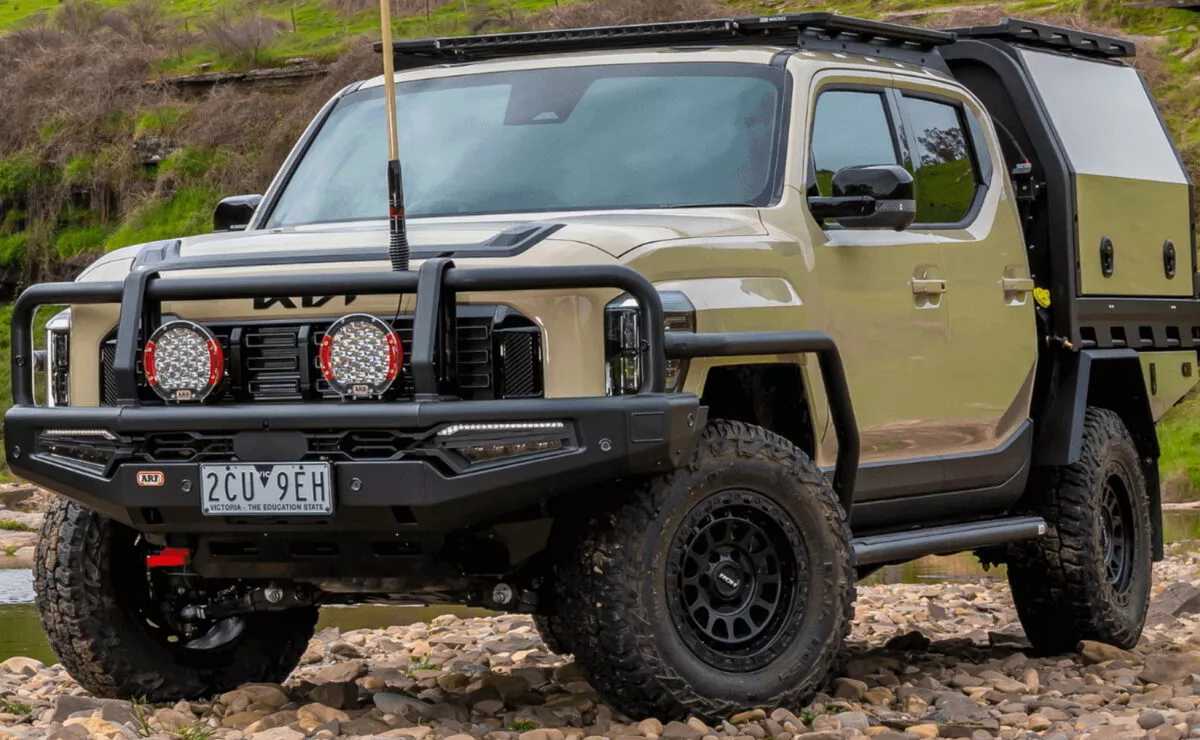 Kia Tasman: ¿cómo es la versión más extrema de la pick up? 4 Kia Tasman pick up