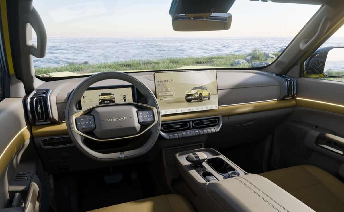 Nissan Frontier Pro interior