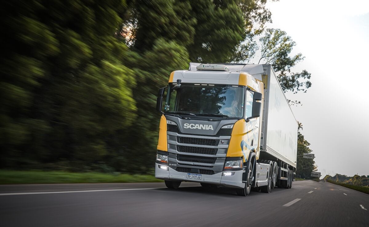 Scania potencia el transporte de frutas en la Costa Atlántica con soluciones a GNC 1 Camiones a GNC de Scania