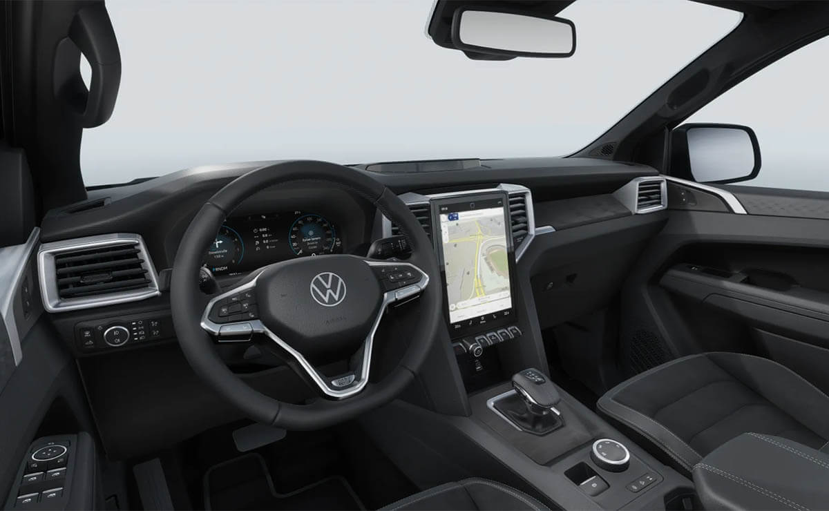 Volkswagen Amarok Dark Label interior