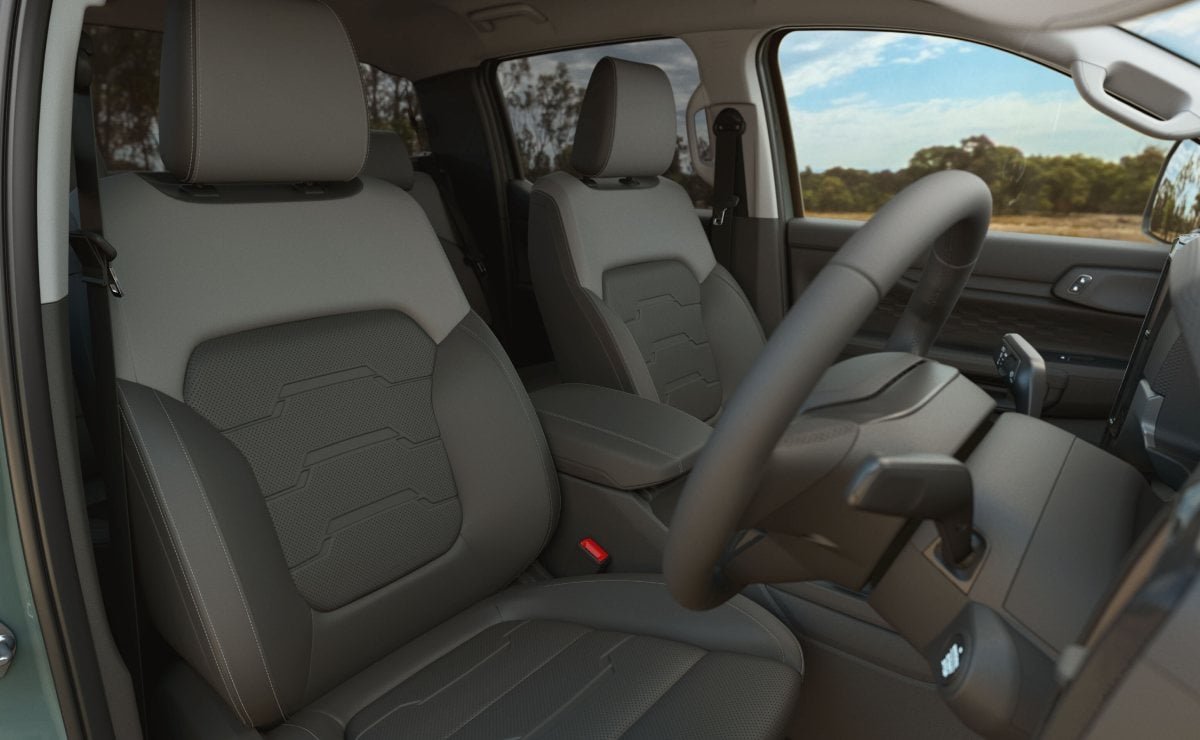 Ford Ranger Super Duty interior