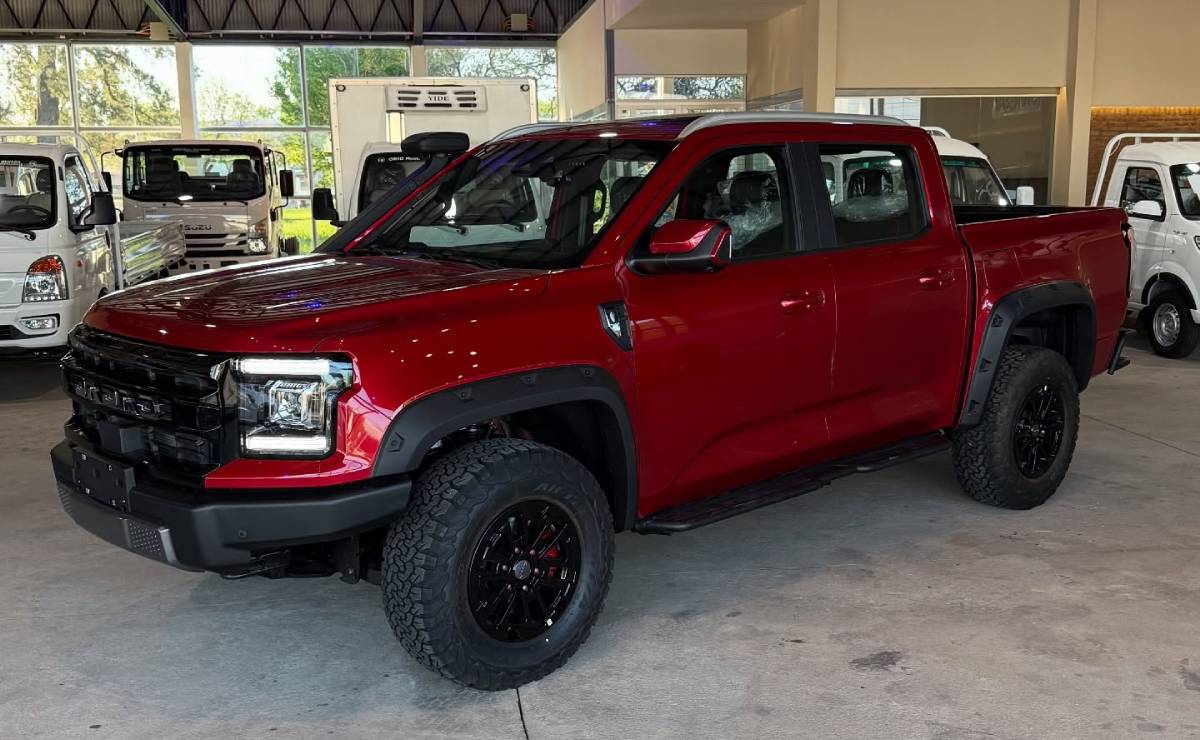 Grand Avenue Pro Dadao: ¿cómo es la nueva pick up que va por Toyota Hilux y Ford Ranger? 3 JMC Grand Avenue Dadao Pro perfil